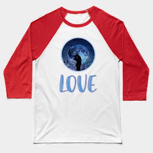 Love Moon by Basement Mastermind Baseball T-Shirt